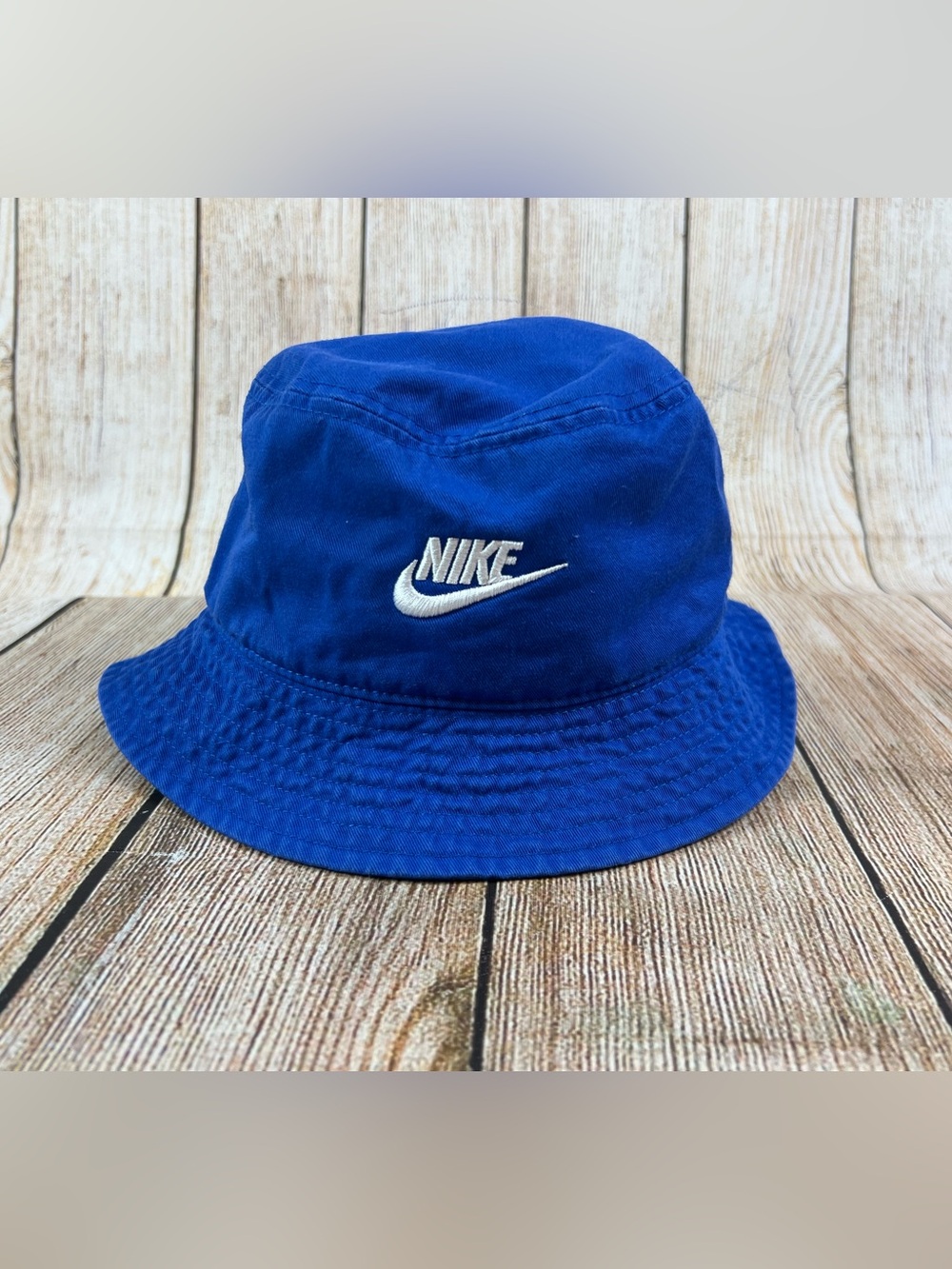 Nike Blue Apex Future Bucket Hat Large